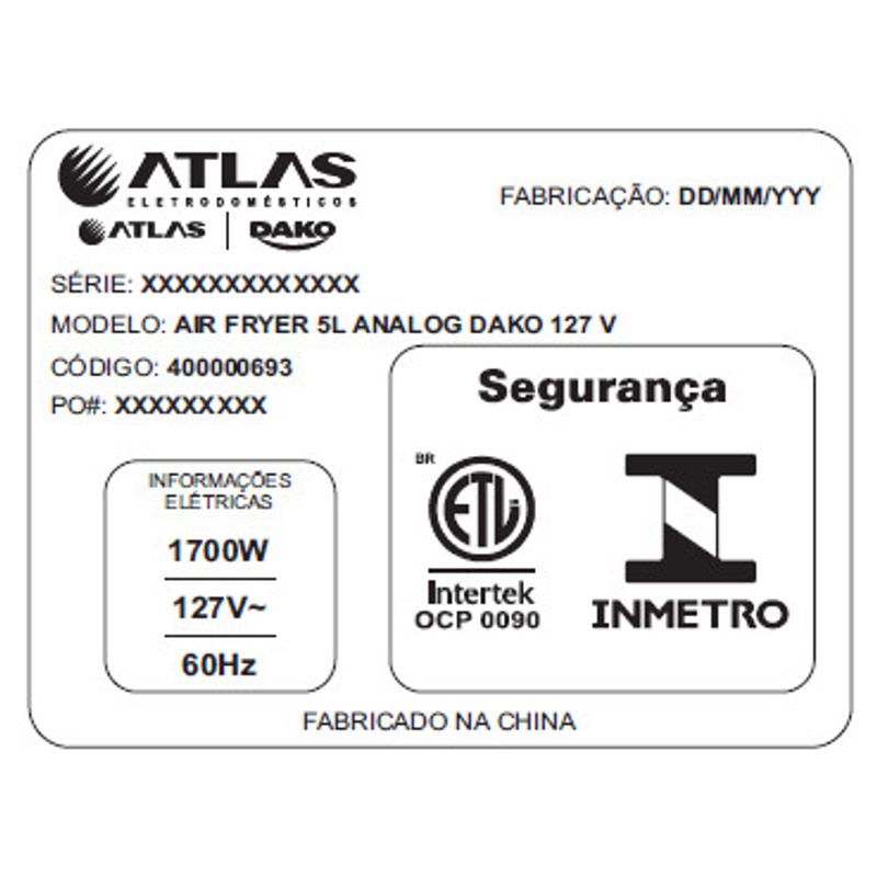 40000693---Air-fryers-5L---Analog-127V---ETIQUETA-DO-PRODUTO---RATING-LABEL.PNG